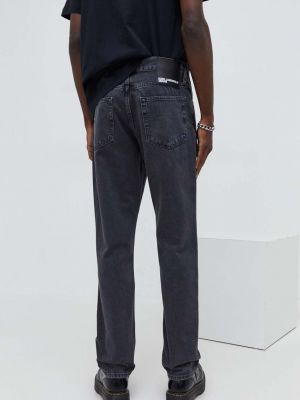 Džíny Karl Lagerfeld Jeans šedé