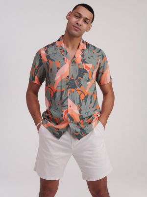 Риза в тропически десен Shiwi
