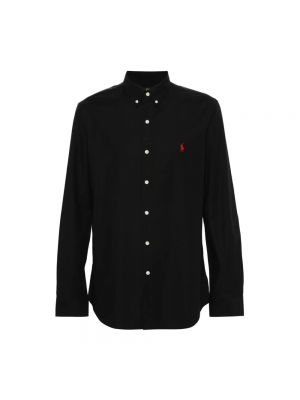 Koszula na guziki slim fit Polo Ralph Lauren czarna