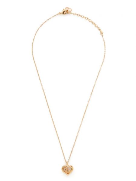 Μενταγιόν με μοτίβο καρδιά Christian Dior Pre-owned χρυσό