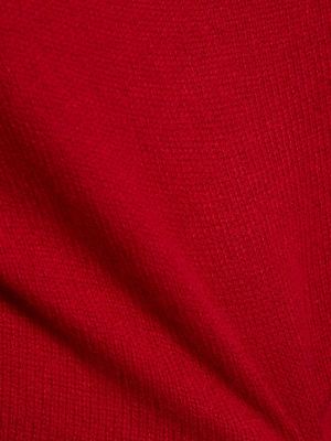 Suéter de cachemir de punto Weekend Max Mara rojo