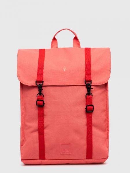 Prugasti ruksak Lefrik ružičasta