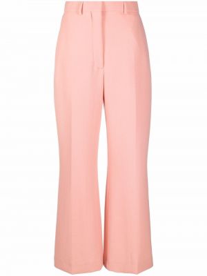 Pantalones de cintura alta Casablanca rosa