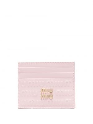 Kortholder Miu Miu rosa