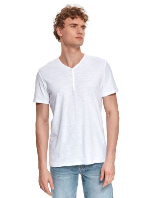 Тениска с къс ръкав Top Secret бяло