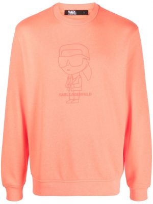 Sweatshirt Karl Lagerfeld orange