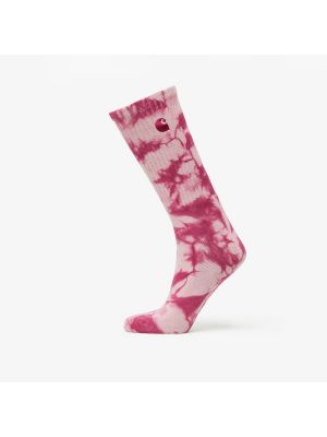 Ponožky Carhartt Wip růžové