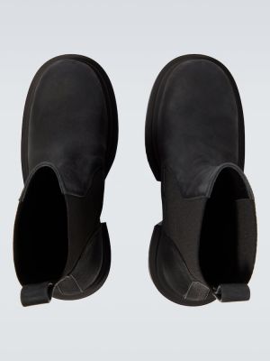 Iš natūralios odos guminiai batai Rick Owens juoda