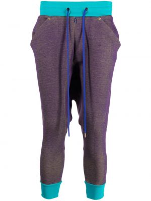 Sportovní kalhoty Fumito Ganryu fialové