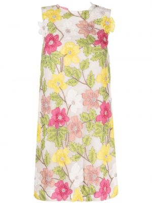 Haftowana sukienka mini w kwiatki Rachel Gilbert
