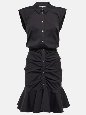 Платье мини Veronica Beard черное