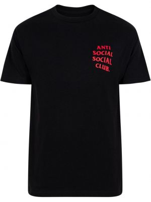 Μπλούζα Anti Social Social Club μαύρο