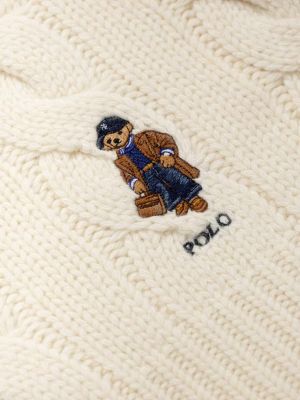 Gyapjú sál Polo Ralph Lauren bézs