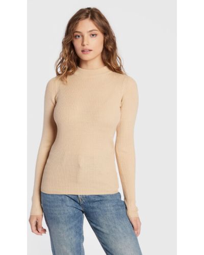 Brave Soul Sweater LK-248RIGBYI Bézs Slim Fit
