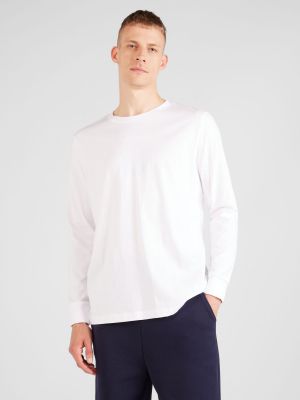 T-shirt a maniche lunghe Esprit bianco