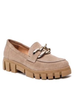Loafers chunky Nessi beige