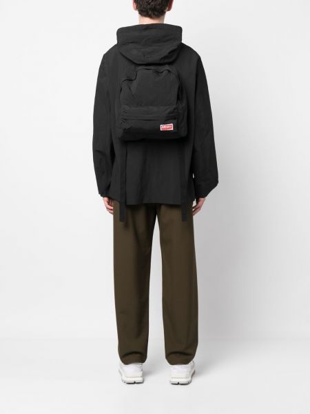 Dlouhá bunda na zip s kapucí Kenzo černá