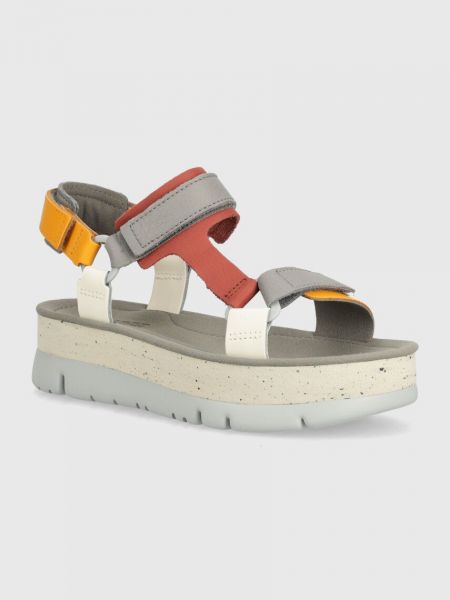 Kožne sandale s platformom Camper
