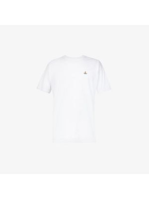 Хлопковая футболка Vivienne Westwood белая