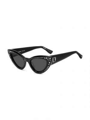 Черные очки солнцезащитные Dsquared2