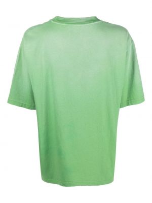 Medvilninis marškinėliai Haikure žalia