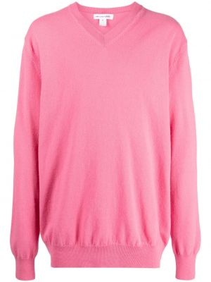 Vlnený sveter Comme Des Garçons Shirt ružová