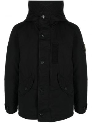 Jacka med skärp Stone Island svart