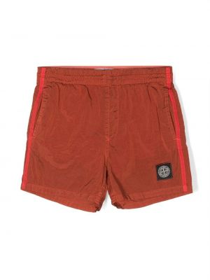 Shorts för tjejer Stone Island Junior orange