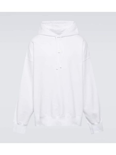 Jersey hoodie aus baumwoll Gucci weiß