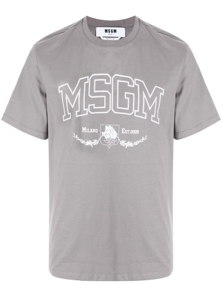 Camiseta Msgm gris