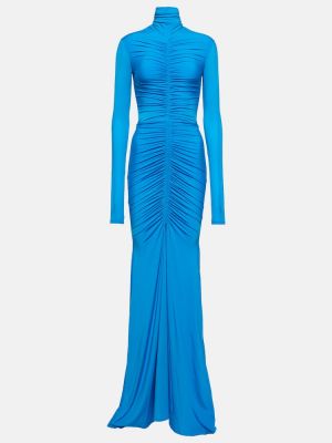 Sukienka długa Alex Perry niebieska