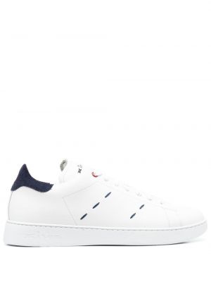 Trykt sneakers Kiton hvit