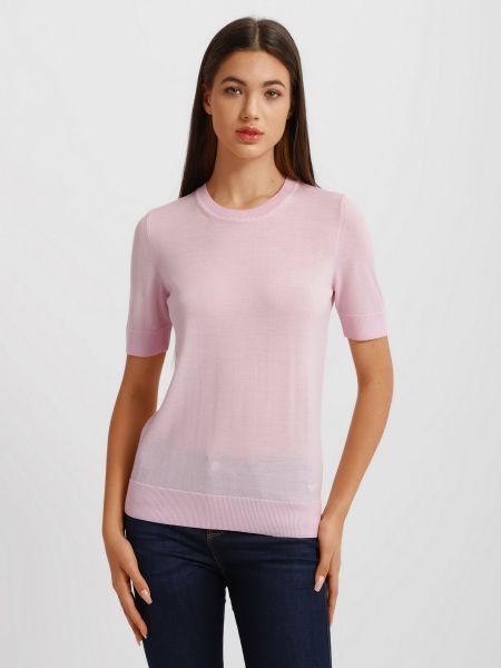 Рожевий пуловер Emporio Armani