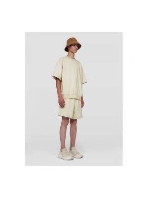 Pantalones cortos de algodón Jil Sander beige