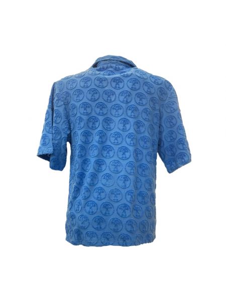 Koszula Moschino niebieska