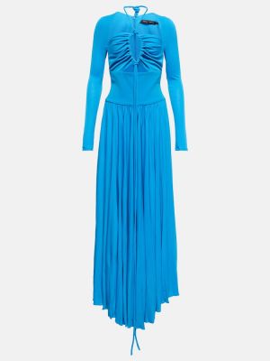 Sukienka midi z dżerseju Proenza Schouler niebieska