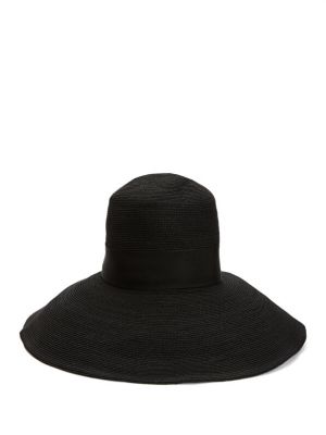 Черная вязаная фактурная женская шапка Catarzi