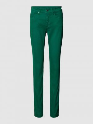 Spodnie z kieszeniami Mac zielone
