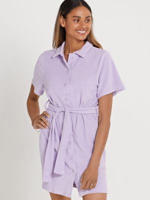 Robe chemise Shiwi violet