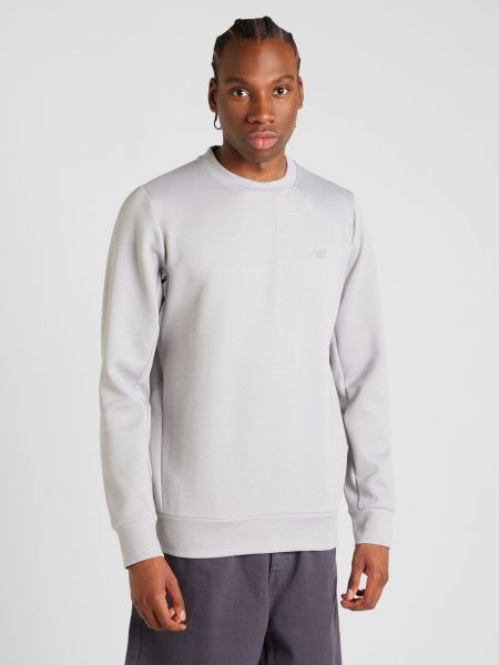Sportiska stila džemperis New Balance pelēks