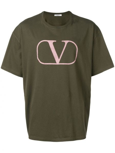 T-shirt Valentino Garavani grün