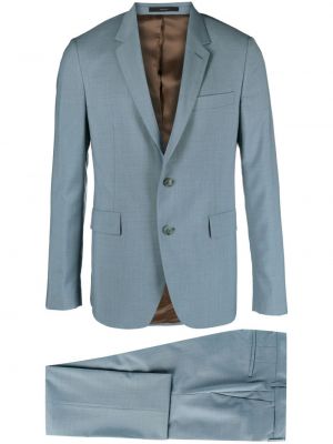 Vlnený oblek Paul Smith modrá