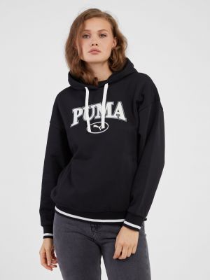 Bluza z kapturem Puma czarna