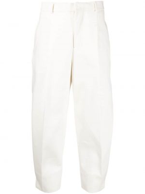 Pantalon taille haute Ami Paris blanc