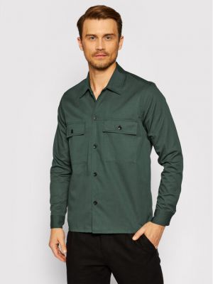 Oversized košile Only & Sons zelená