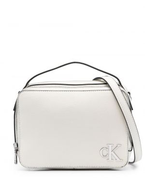 Crossbody väska Calvin Klein Jeans vit