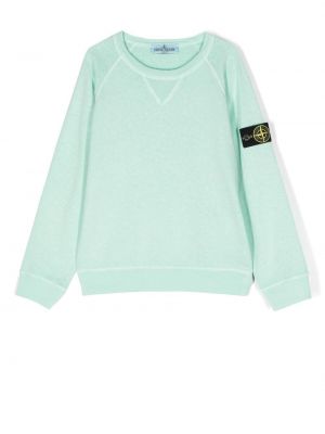 Tröja för tjejer Stone Island Junior grön