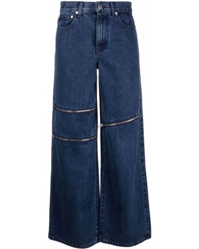 Zip jeans Helmut Lang blå