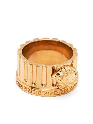 Chunky gyűrű Versace aranyszínű