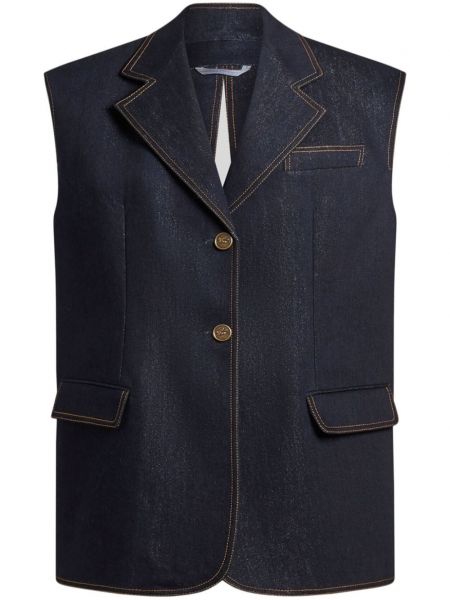 Denim vest Etro blå